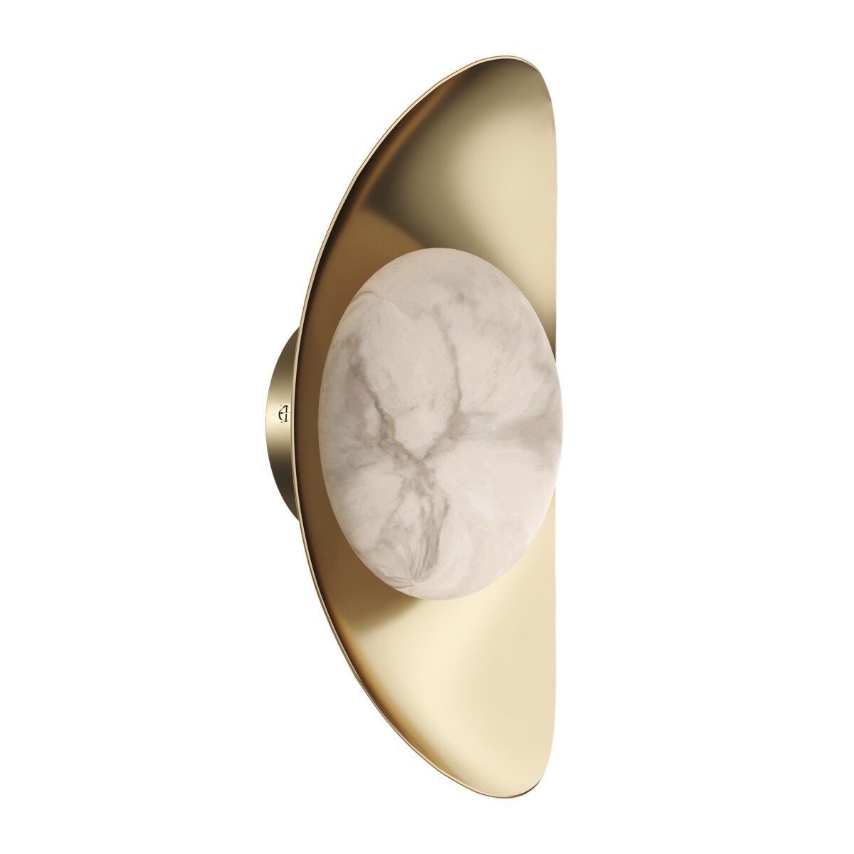 в наличии SL6229.201.01 Светильник настенный ST-Luce Золотистый/Алебастр LED 1*7W 3000K ПЕРИАЛ - купить в интернет-магазине Светильники Торг