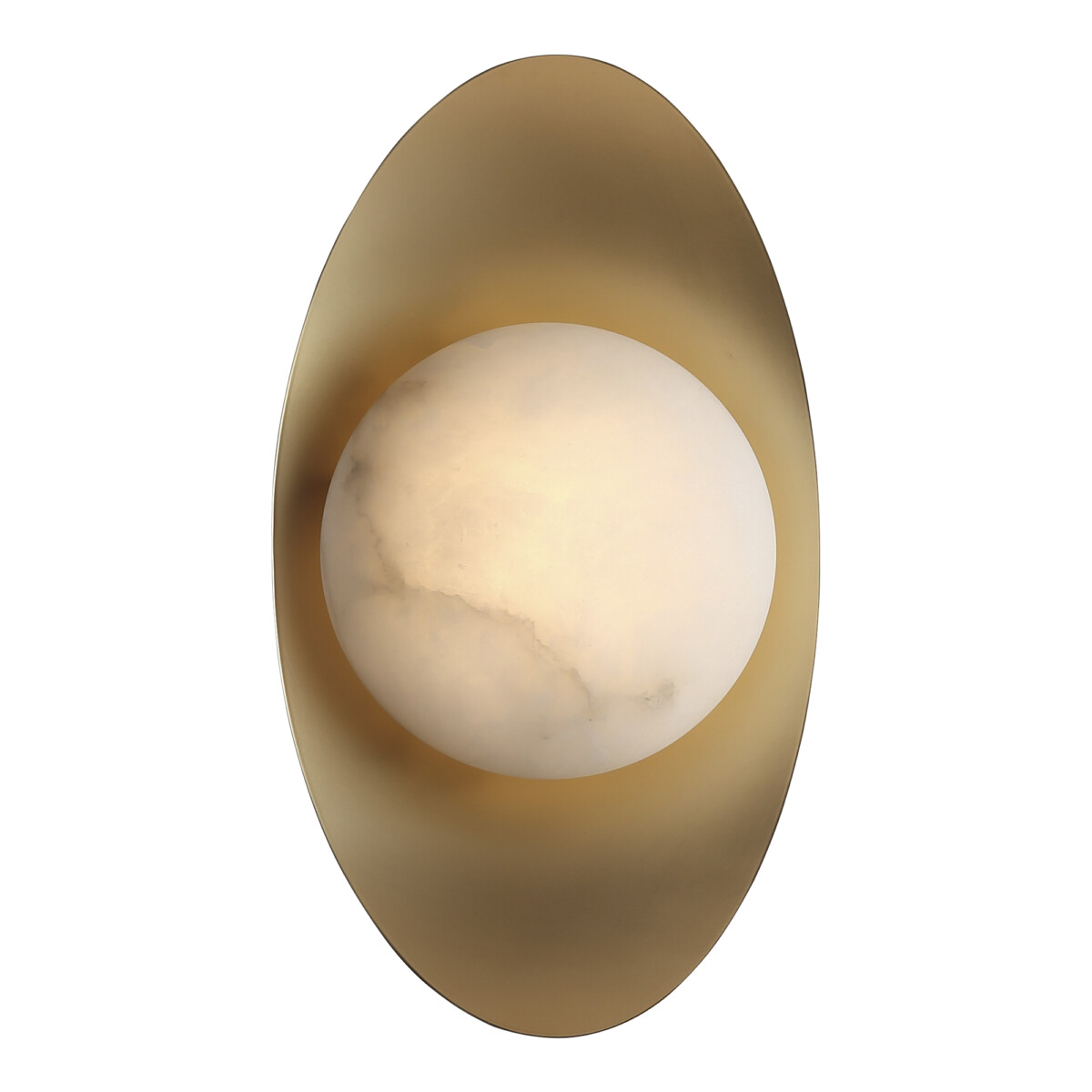 в наличии SL6229.201.01 Светильник настенный ST-Luce Золотистый/Алебастр LED 1*7W 3000K ПЕРИАЛ - купить в интернет-магазине Светильники Торг