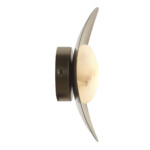 в наличии SL6229.211.01 Светильник настенный ST-Luce Золотистый/Алебастр LED 1*7W 3000K ПЕРИАЛ - купить в интернет-магазине Светильники Торг