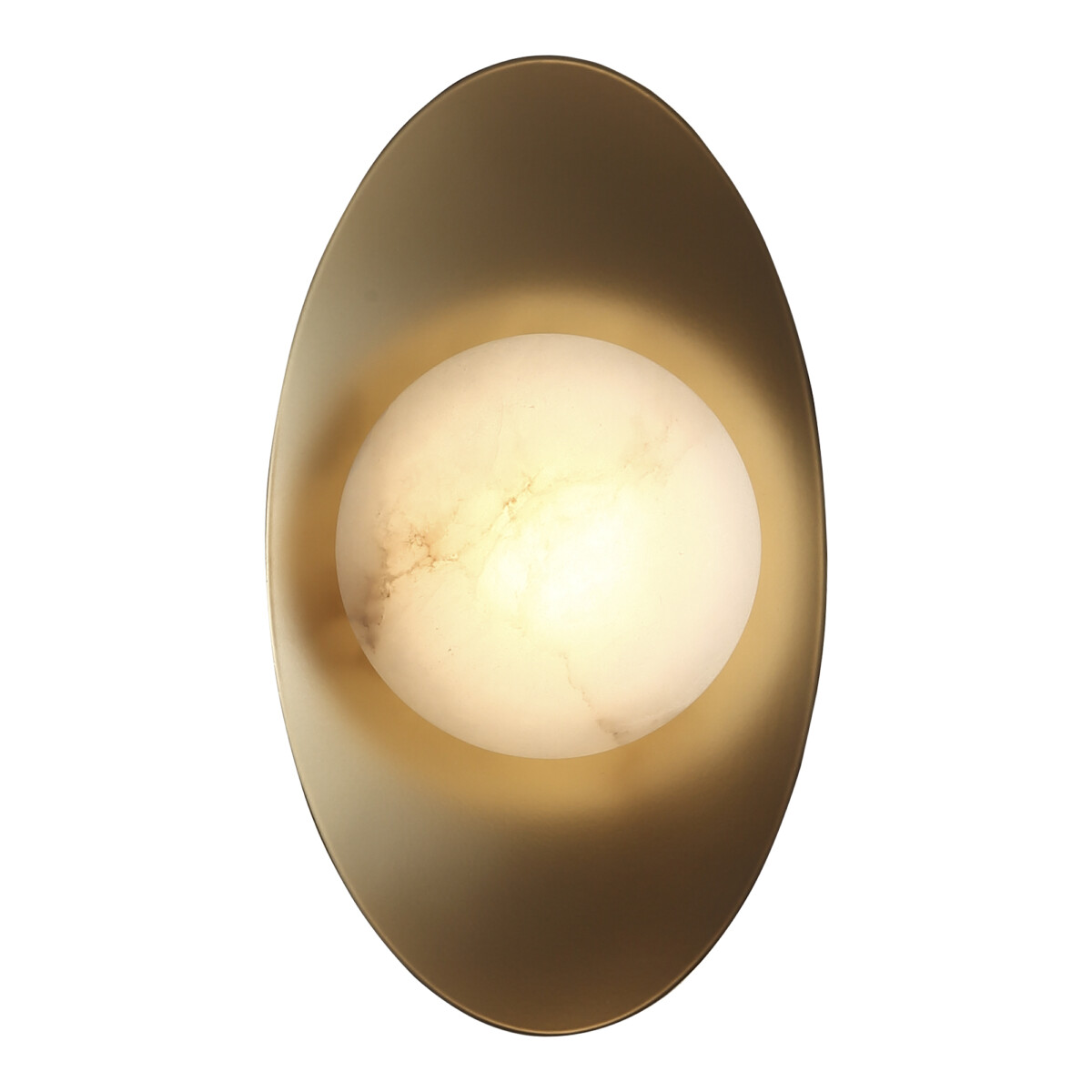 в наличии SL6229.211.01 Светильник настенный ST-Luce Золотистый/Алебастр LED 1*7W 3000K ПЕРИАЛ - купить в интернет-магазине Светильники Торг