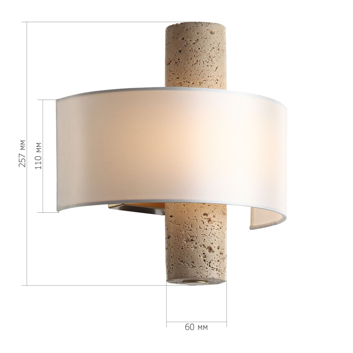 в наличии SL6230.201.01 Светильник настенный ST-Luce Бежевый/Белый LED 1*5W 3000K НОБИЛЕ - купить в интернет-магазине Светильники Торг