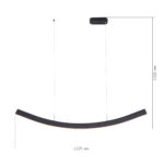 SL6232.403.01 Светильник подвесной ST-Luce Черный/Черный LED 1*20W 4000K ХАРМОНИ — изображение 2