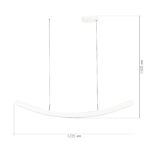 SL6232.503.01 Светильник подвесной ST-Luce Белый/Белый LED 1*20W 4000K ХАРМОНИ — изображение 2