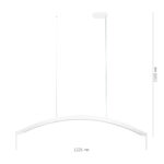 SL6232.513.01 Светильник подвесной ST-Luce Белый/Белый LED 1*20W 4000K ХАРМОНИ — изображение 2