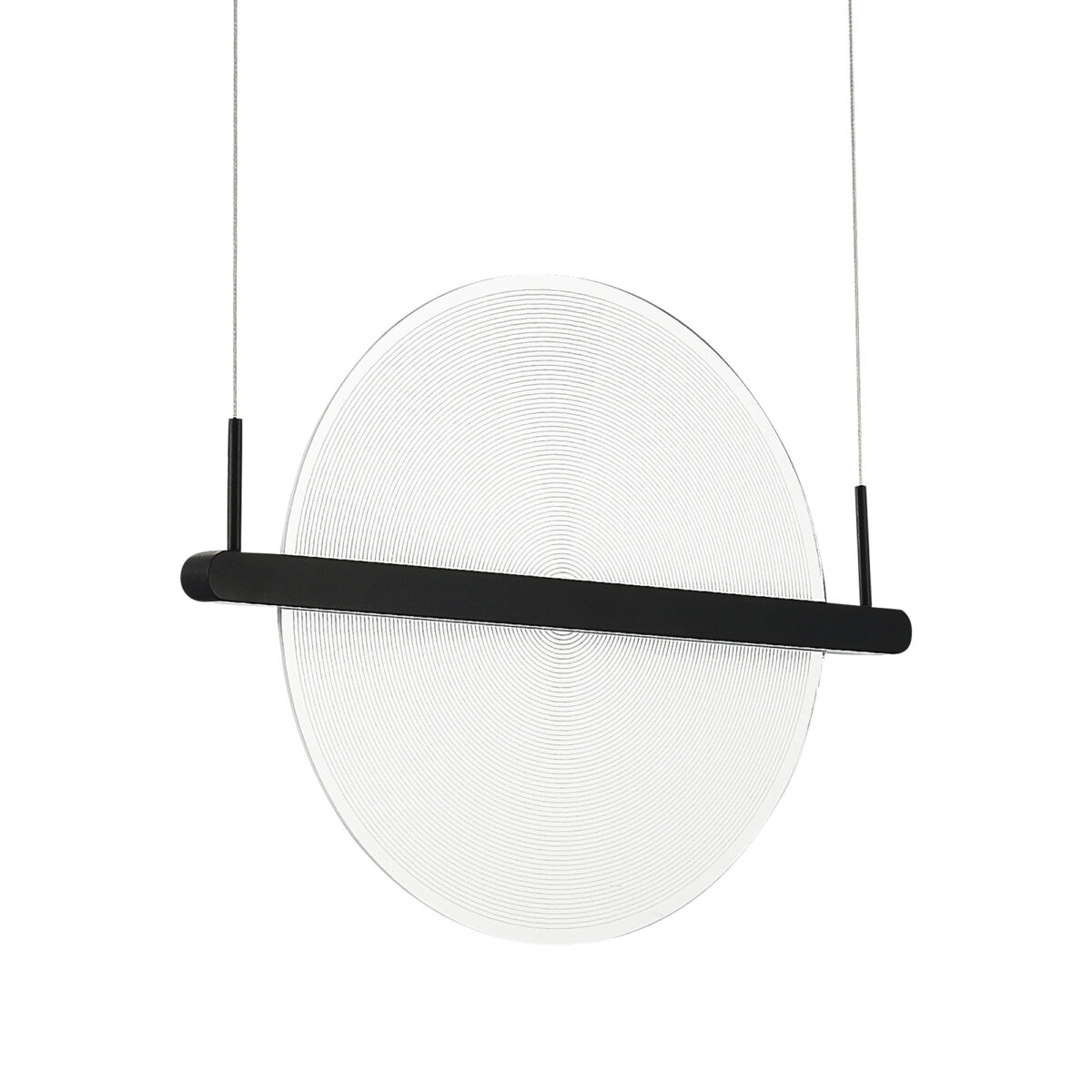 SL6233.403.15 Светильник подвесной ST-Luce Черный/Прозрачный LED 1*15W 4000K СПЛЕНДИД — изображение 3