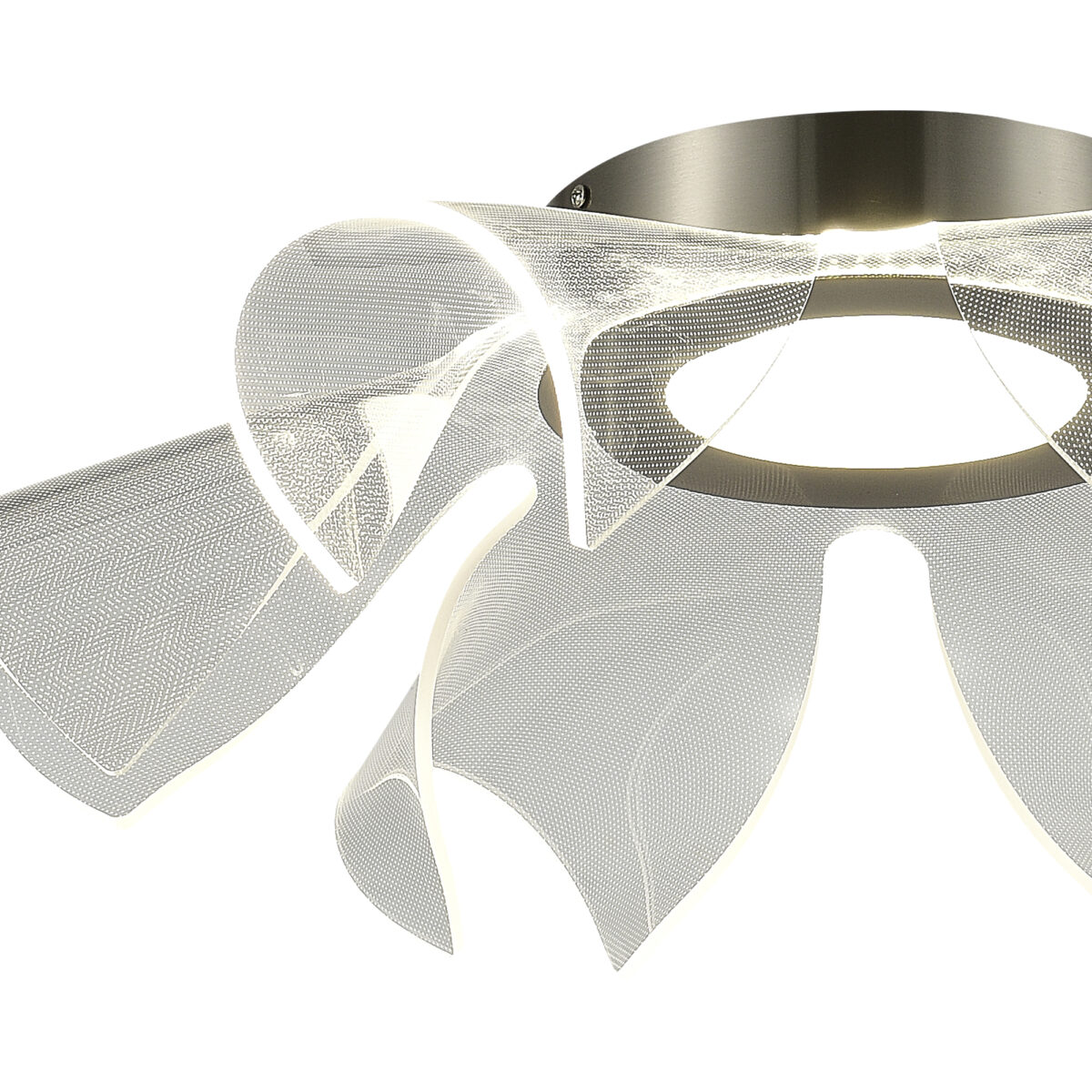 SL6235.102.20 Светильник потолочный ST-Luce Никель/Прозрачный LED 1*20W 4000K ФИЕРА — изображение 3