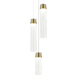 SL6236.303.03 Светильник подвесной ST-Luce Латунь/Прозрачный LED 3*12W 4000K ШАМПАНЬ — изображение 3