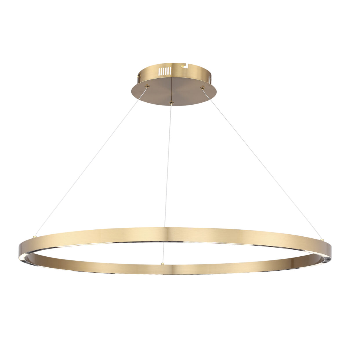 SL6238.343.01 Светильник подвесной ST-Luce латунь/латунь LED 1*43W 4000K ПАРИЛЛА — изображение 1