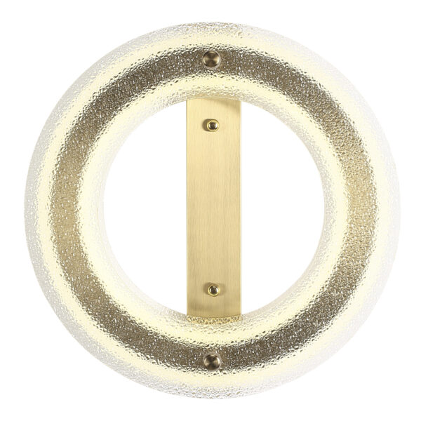 SL6245.202.01 Светильник потолочный ST-Luce золотистый/Прозрачный LED 1*30W 4000K ФЭГИ