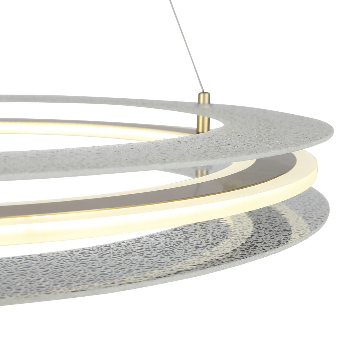 SL6245.203.01 Светильник подвесной ST-Luce золотистый/Прозрачный LED 1*40W 4000K ФЭГИ — изображение 4