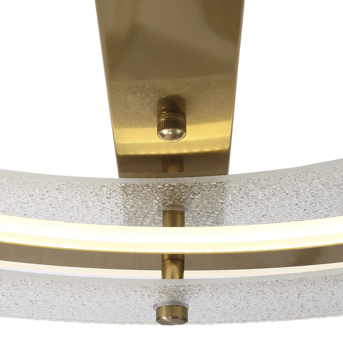 SL6245.212.01 Светильник потолочный ST-Luce золотистый/Прозрачный LED 1*40W 4000K ФЭГИ — изображение 5