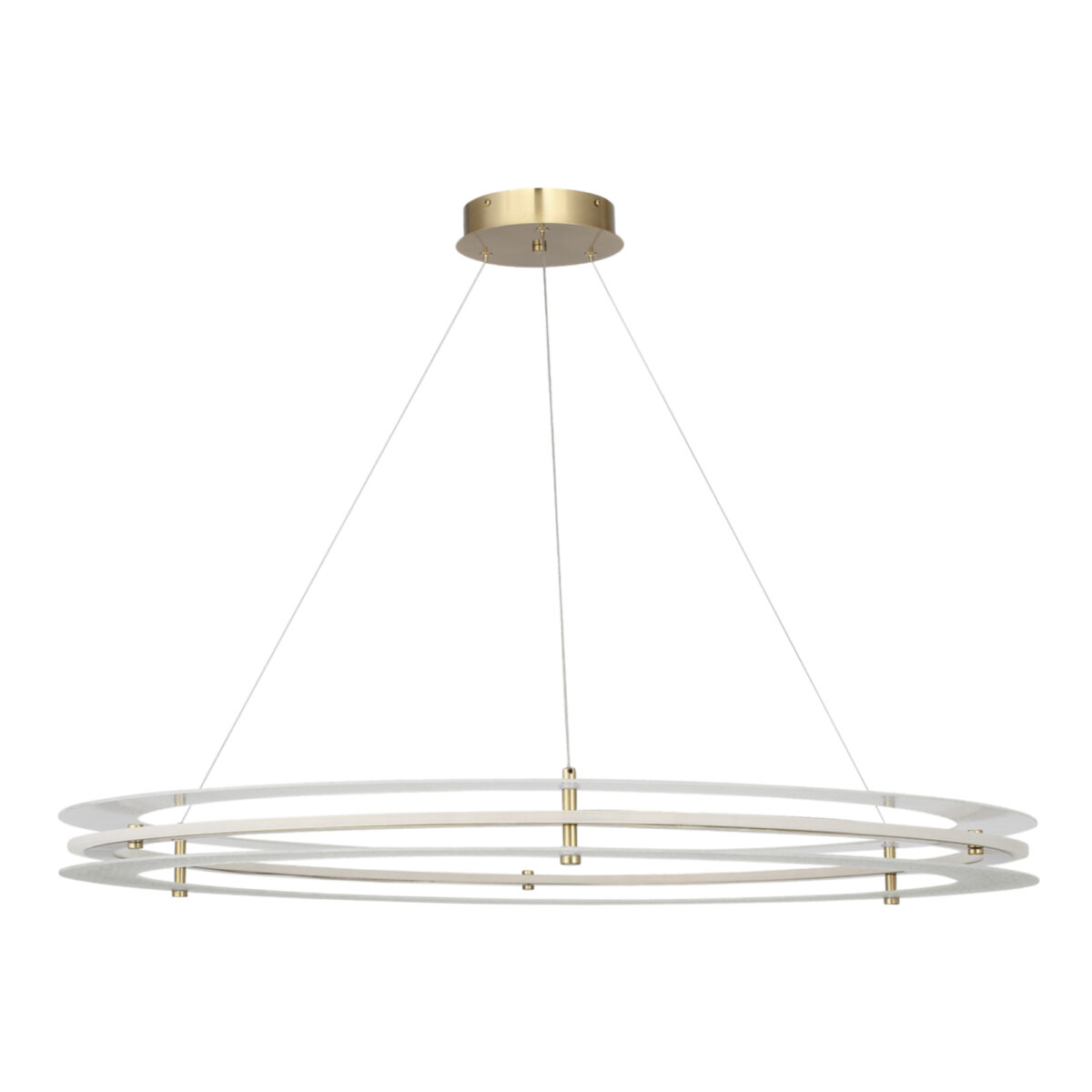 SL6245.213.01 Светильник подвесной ST-Luce золотистый/Прозрачный LED 1*70W 4000K ФЭГИ — изображение 2