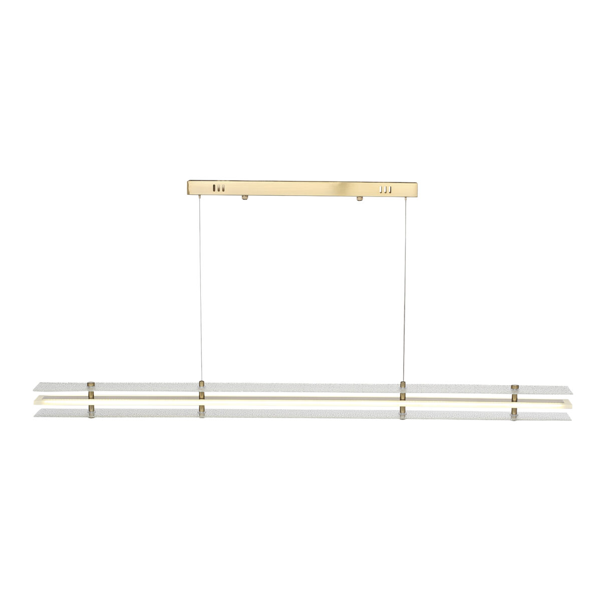 SL6245.223.01 Светильник подвесной ST-Luce золотистый/Прозрачный LED 1*30W 4000K ФЭГИ — изображение 1