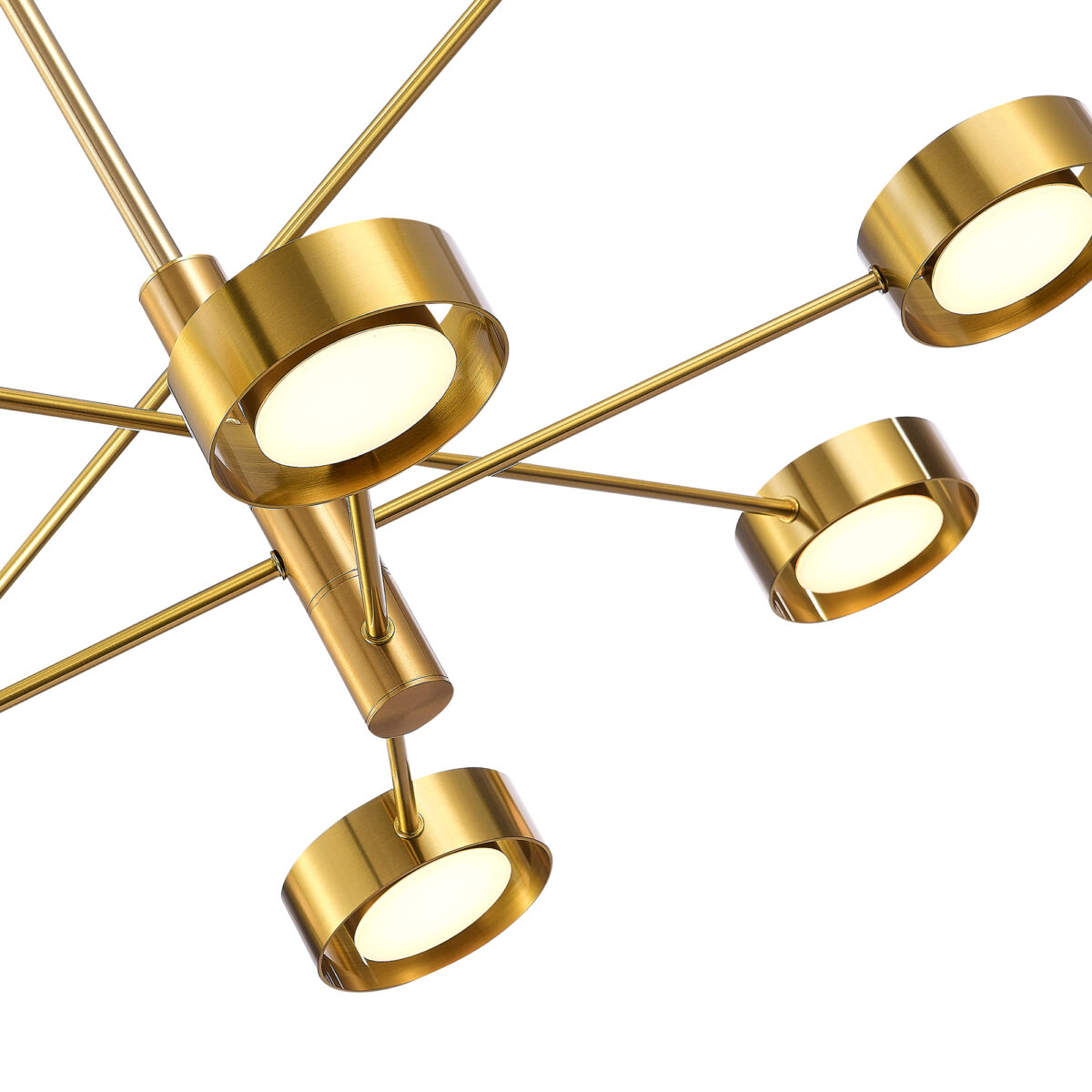 SL6504.302.08 Светильник потолочный ST-Luce Латунь/Латунь LED 8*5W 3000K ВИКО — изображение 3