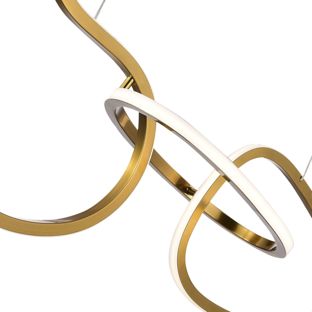 SL6505.203.26 Светильник подвесной ST-Luce Золотистый/Золотистый LED 1*26W 4000K АБРА — изображение 3