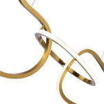 SL6505.203.26 Светильник подвесной ST-Luce Золотистый/Золотистый LED 1*26W 4000K АБРА — изображение 3