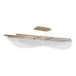 SL6509.223.01 Светильник подвесной ST-Luce Золотистый/Прозрачный LED 1*60W 4000K ФЕЗАЛЕ — изображение 2