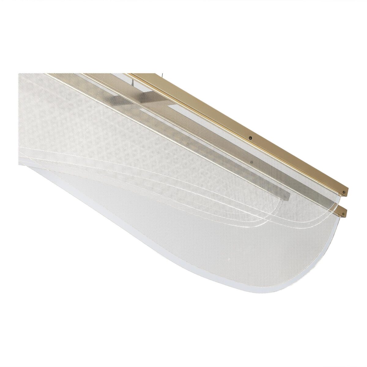 SL6509.223.01 Светильник подвесной ST-Luce Золотистый/Прозрачный LED 1*60W 4000K ФЕЗАЛЕ — изображение 4