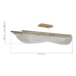 SL6509.223.01 Светильник подвесной ST-Luce Золотистый/Прозрачный LED 1*60W 4000K ФЕЗАЛЕ — изображение 5