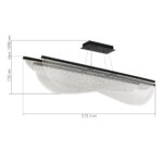 SL6509.423.01 Светильник подвесной ST-Luce Черный/Прозрачный LED 1*60W 4000K ФЕЗАЛЕ — изображение 4