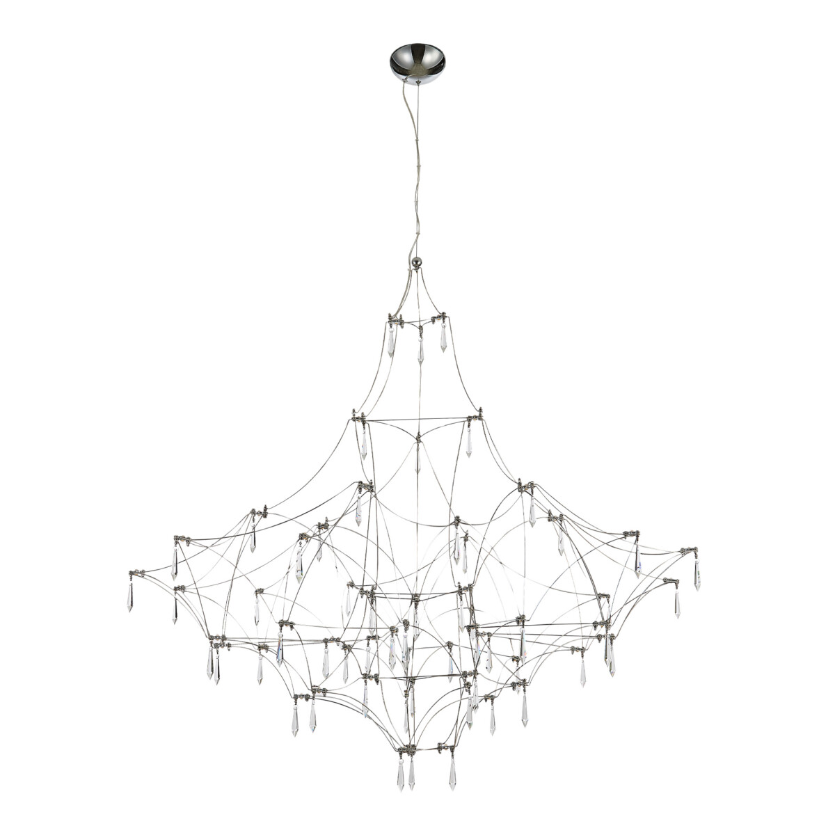 в наличии SL6601.113.114 Светильник подвесной ST-Luce Хром/Прозрачный LED 114*0,5W 3000K ГРАВЕТТА - купить в интернет-магазине Светильники Торг