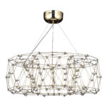 SL6602.203.48 Светильник подвесной ST-Luce Золотистый/Прозрачный LED 1*48W 4000K ГРАВЕТТА