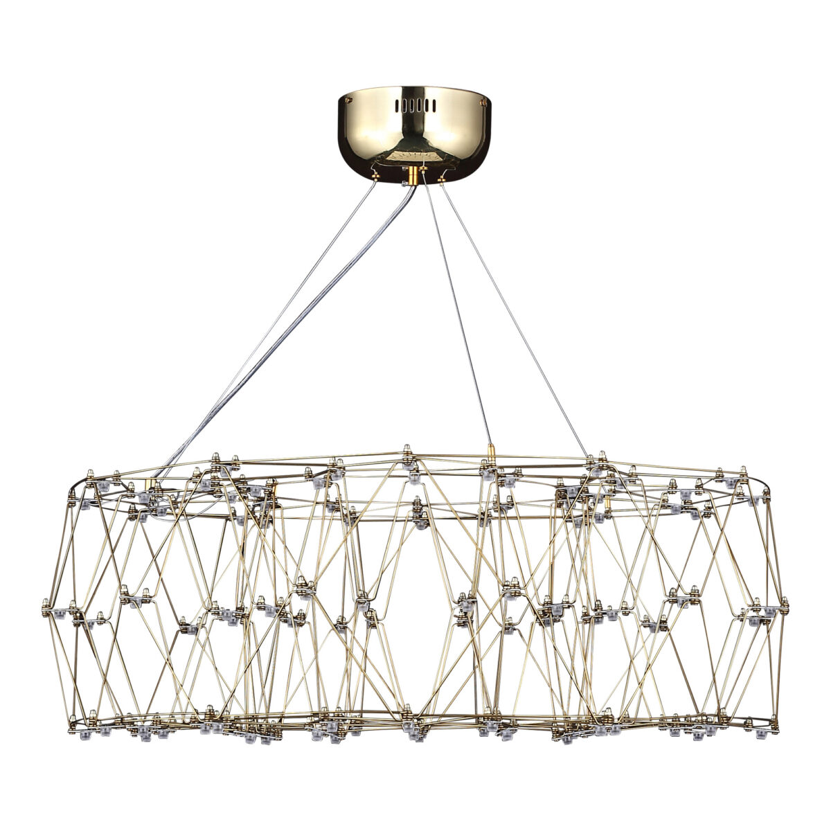 SL6602.203.48 Светильник подвесной ST-Luce Золотистый/Прозрачный LED 1*48W 4000K ГРАВЕТТА — изображение 3