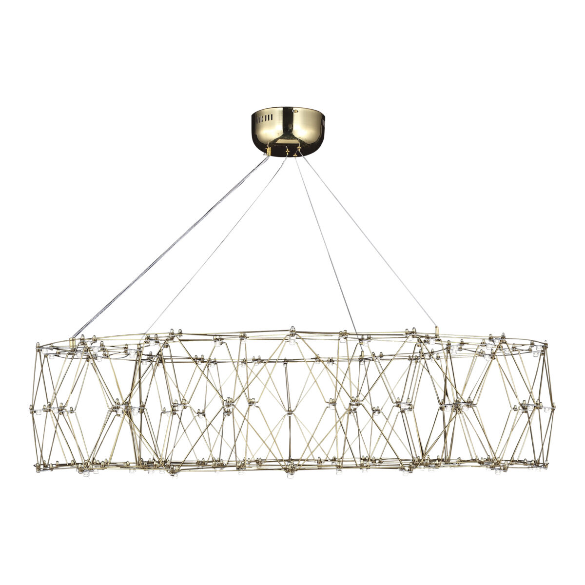 SL6602.203.72 Светильник подвесной ST-Luce Золотистый/Прозрачный LED 1*72W 4000K ГРАВЕТТА — изображение 3