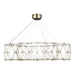 SL6602.203.72 Светильник подвесной ST-Luce Золотистый/Прозрачный LED 1*72W 4000K ГРАВЕТТА — изображение 3