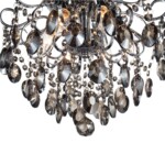 SL846.102.06 Люстра подвесная ST-Luce Темный хром/Тонированный черный E14 6*40W ОРЕЧИНИ — изображение 6