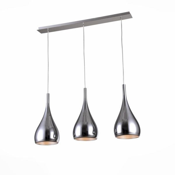 SL874.113.03 Люстра подвесная ST-Luce Хром/Хром E27 3*40W ГОССЕ