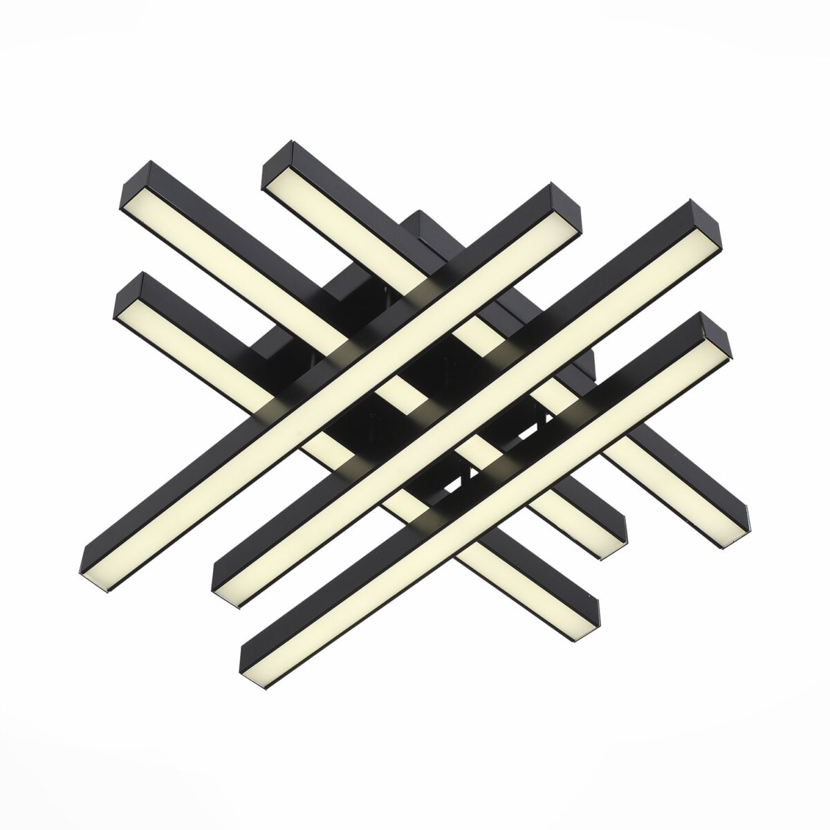 SL933.402.06 Люстра потолочная ST-Luce Черный/Белый,Черный LED 1*36W 3000K/4000K/6000K САМЕНТО — изображение 5