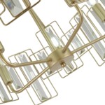 SLE103403-05 Светильник подвесной Шампань/Прозрачный E14 5*40W GIANO — изображение 4