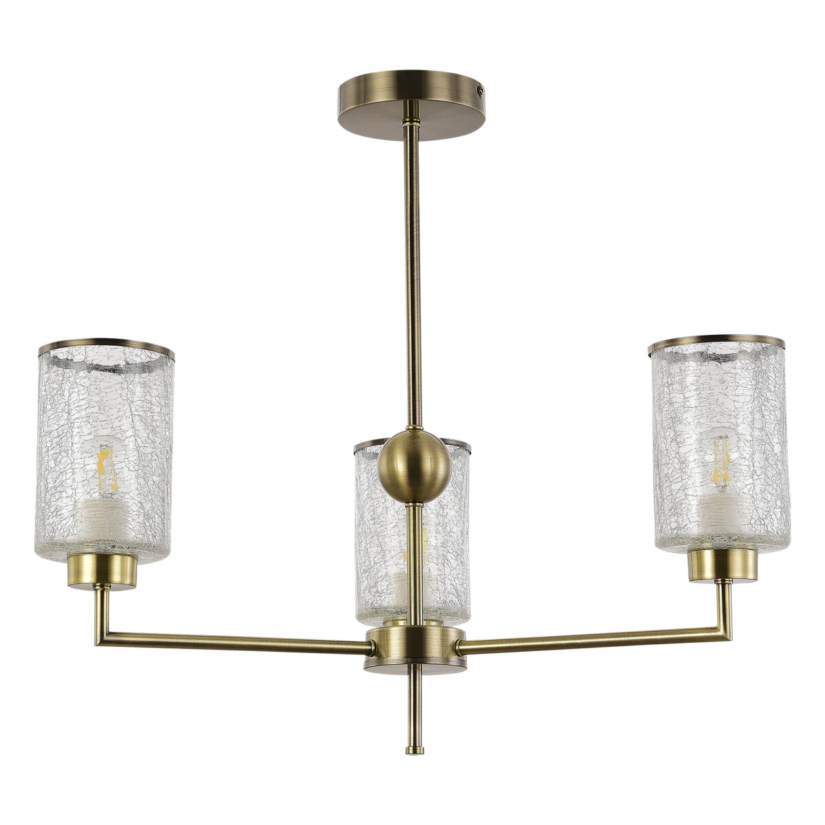 SLE1046-302-03 Светильник потолочный Бронза/Прозрачный E27 3*60W VESTRE — изображение 2