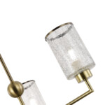 SLE1046-302-03 Светильник потолочный Бронза/Прозрачный E27 3*60W VESTRE — изображение 3