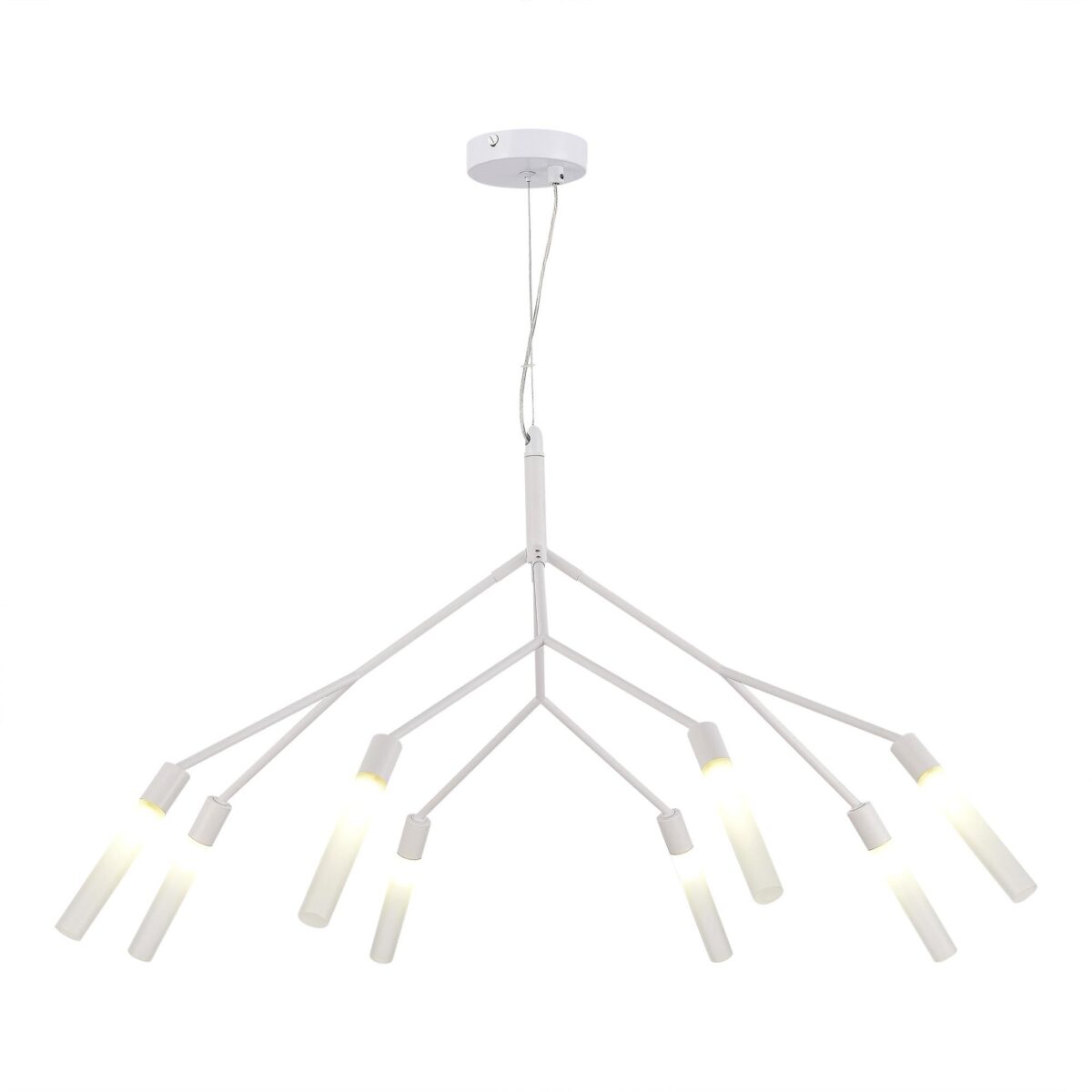 SLE1129-503-08 Светильник подвесной Белый/Белый G9 8*5W КАЙТО — изображение 2