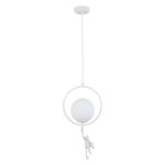 SLE115113-01 Подвес Белый/Белый E27 1*60W ТЕНАТО — изображение 2