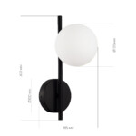 в наличии SLE1193-401-01 Светильник настенный Черный/Белый G9 LED 1*5W 4000K ENKEL - купить в интернет-магазине Светильники Торг