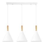 в наличии SLE1255-503-03 Светильник подвесной Белый/Белый E27 3*40W ARKET - купить в интернет-магазине Светильники Торг