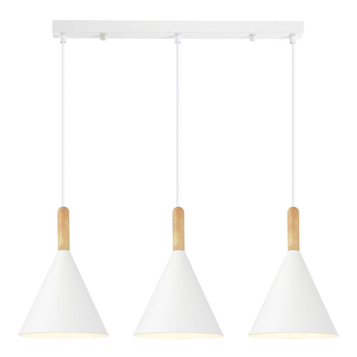 в наличии SLE1255-503-03 Светильник подвесной Белый/Белый E27 3*40W ARKET - купить в интернет-магазине Светильники Торг