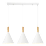 в наличии SLE1255-503-03 Светильник подвесной Белый/Белый E27 3*40W ARKET - купить в интернет-магазине Светильники Торг