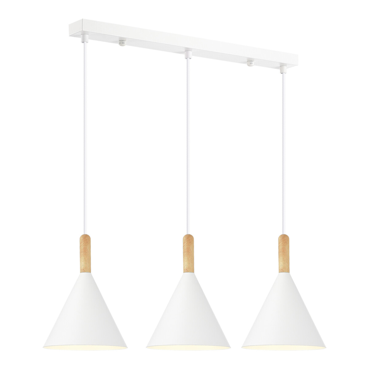 в наличии SLE1255-503-03 Светильник подвесной Белый/Белый E27 3*40W ARKET - купить в интернет-магазине Светильники Торг