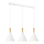 в наличии SLE1255-503-03 Светильник подвесной Белый/Белый E27 3*40W ARKET - купить в интернет-магазине Светильники Торг