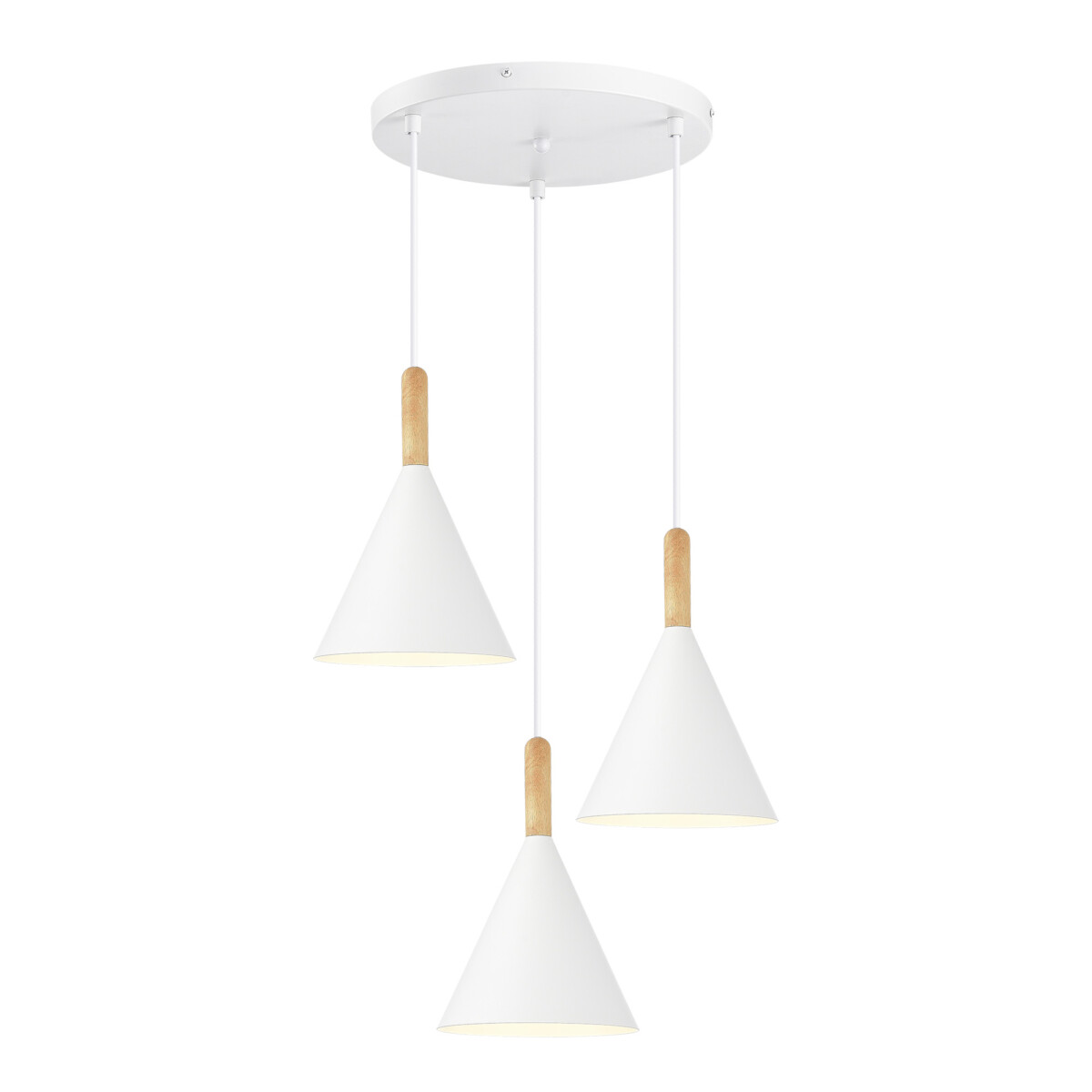 в наличии SLE1255-513-03 Светильник подвесной Белый/Белый E27 3*40W ARKET - купить в интернет-магазине Светильники Торг