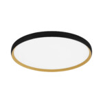 SLE1810-402-01 Светильник потолочный Черный, Золотистый/белая LED 1*42W 4000K HELST