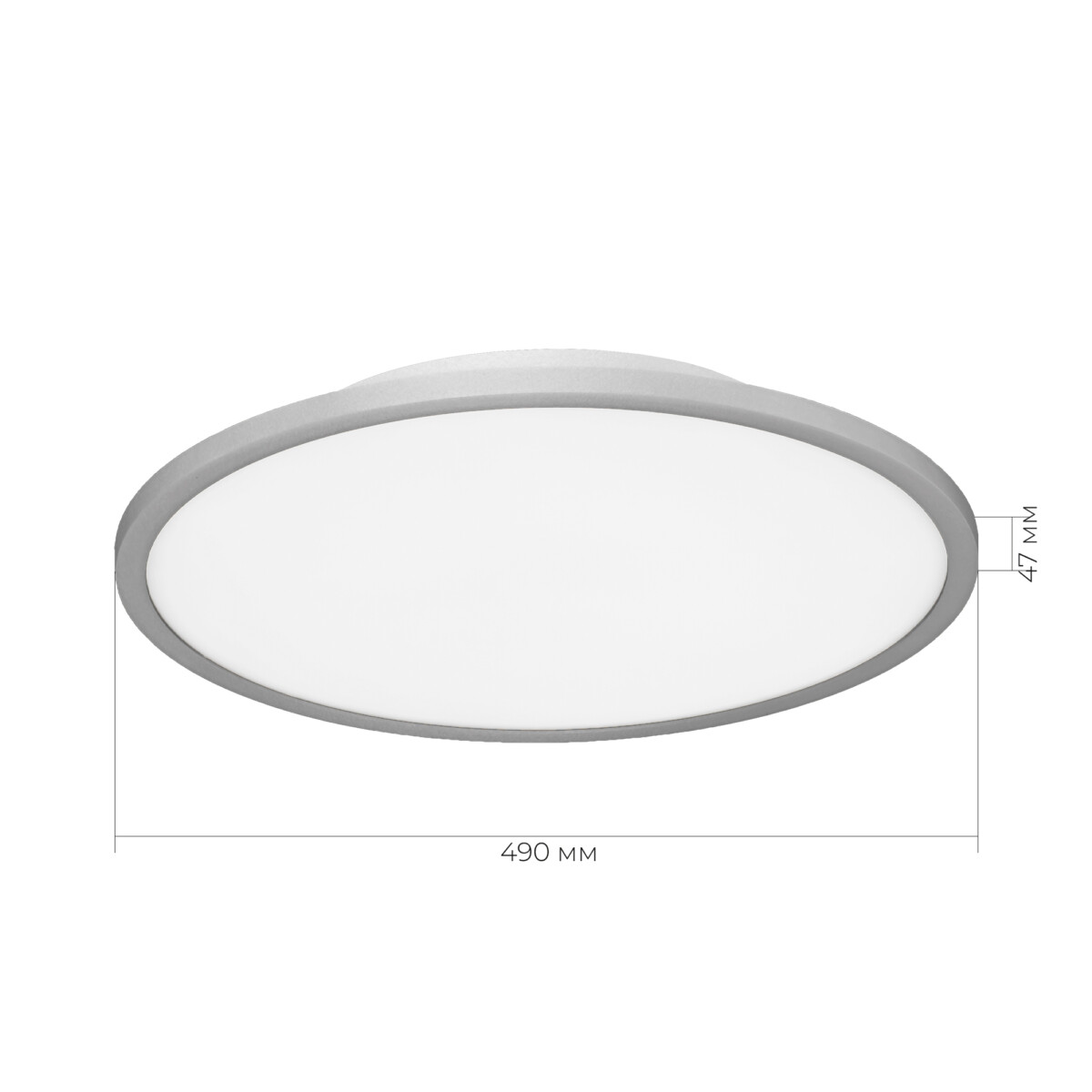SLE1811-102-01 Светильник потолочный Серебрянный/белая LED 1*42W 4000K TASSEN — изображение 2