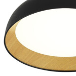 SLE1812-402-01 Светильник потолочный Черный, Древесный/белая LED 1*36W 4000K MUSE — изображение 6