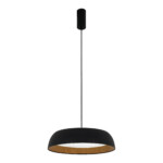 SLE1812-403-01 Светильник подвесной Черный, Древесный/белая LED 1*30W 4000K MUSE