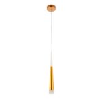 SLE200103-01 Светильник подвесной Золотистый/Золотистый, Белый LED 1*7W 3000K ОРПЕЛО — изображение 2