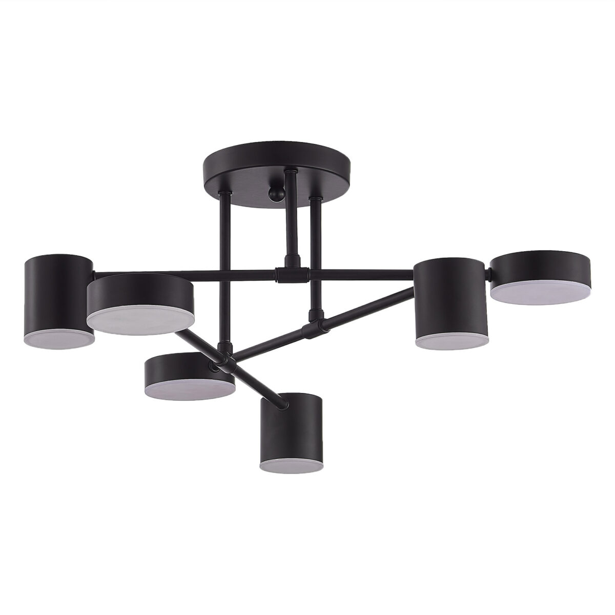 SLE201042-06 Светильник потолочный Черный/Черный LED 6*7W 4000K НОБЕЛЬ — изображение 2